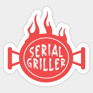 Serial Griller Grill bbq Sticker